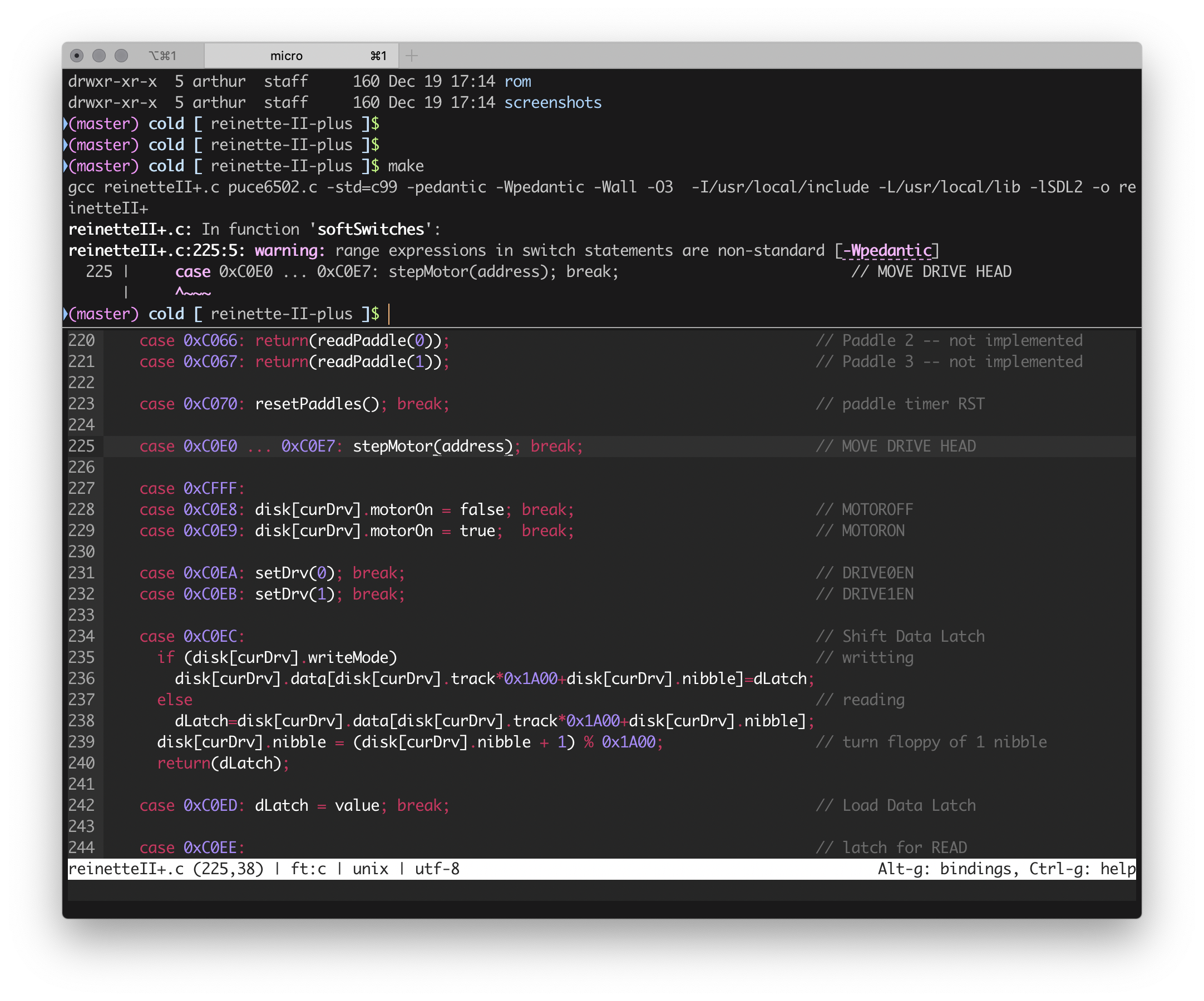 iterm2 in use
